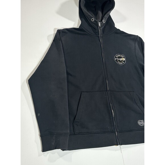 Volvo Trucks FMX Sweden Crew 1928 Hoodie Sweatshirt Truck Center Full Zip Sz XL - Picture 3 of 16